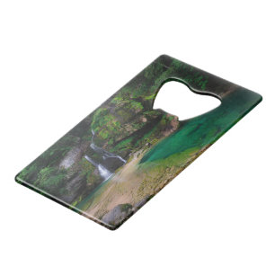 Stunning waterfall Virje, Slovenia Poster