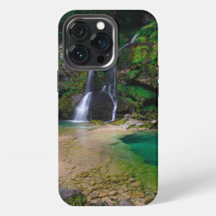 Stunning waterfall Virje, Slovenia Poster iPhone 13 Pro Case