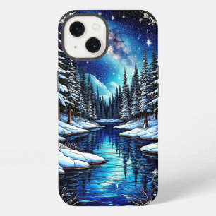 Stunning Winter Landscape with Snow iPhone 13 Case