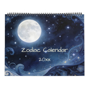 Stunning Zodiac Symbols Based on 20th of Month Calendar
