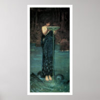 Stunningly Beautiful Victorian Art Mermaid Print