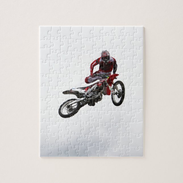 Stunt Bike Jigsaw Puzzle (Vertical)