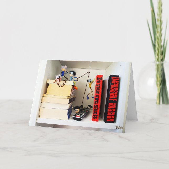 Stunt Fubby's Tom Cruise. Thank You Card (Front)