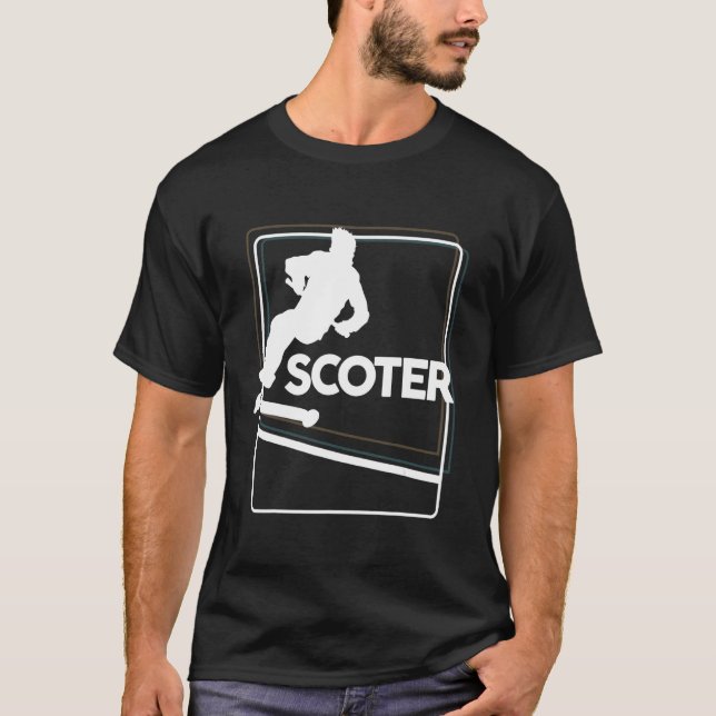 Stunt Scooter Cool Training Equipment Tee (Front)