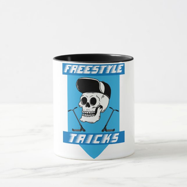 Stunt Scooter Free Rider Tricks Mug (Center)