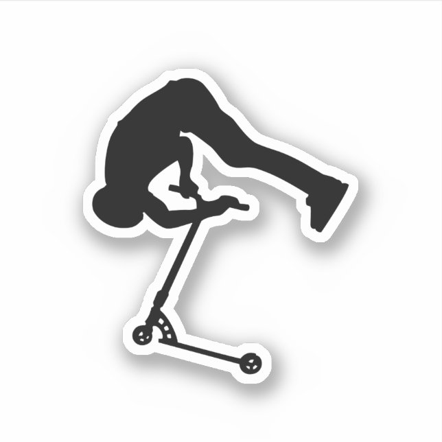 Stunt scooter trick backflip (Front)