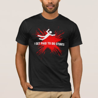 STUNTMAN PROFESSIONAL (white/red) T-Shirt