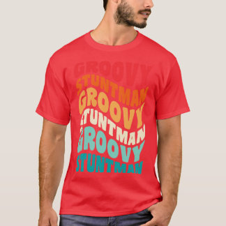 Stuntman Vintage Retro 60s 70s 80s Vibes T-Shirt