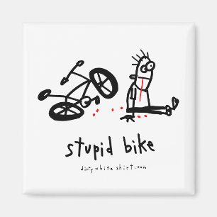 Stupid Bike Magnet