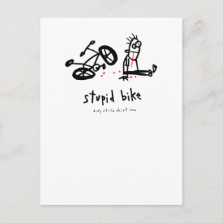 Stupid Bike Postcard