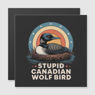 Stupid Canadian Wolf Bird