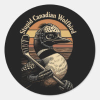 Stupid Canadian Wolf Bird