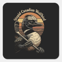 Stupid Canadian Wolf Bird