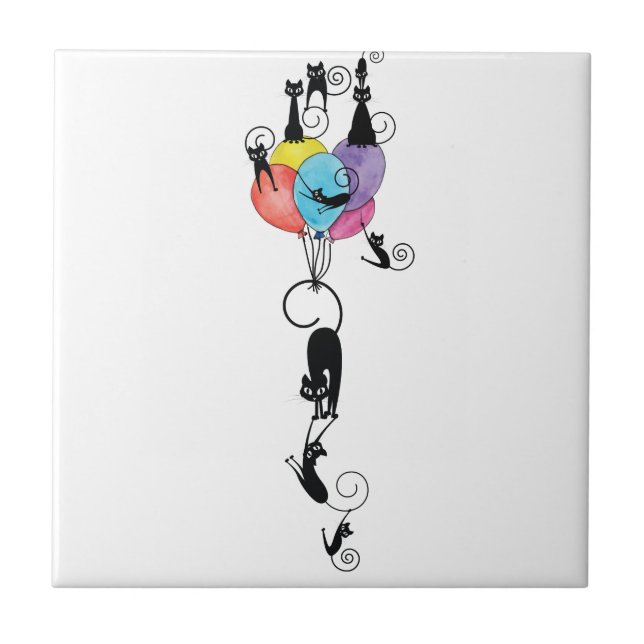 STUPID CATS 1 TILE (Front)