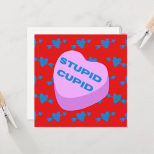 Stupid Cupid, Flat Notecard