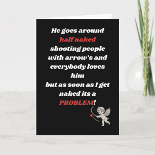 Stupid Cupid Thank You Card