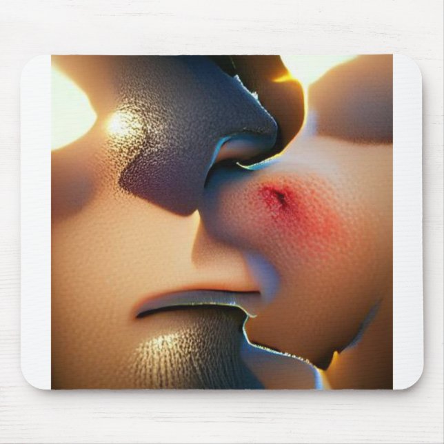 Stupid fight mouse mat (Front)