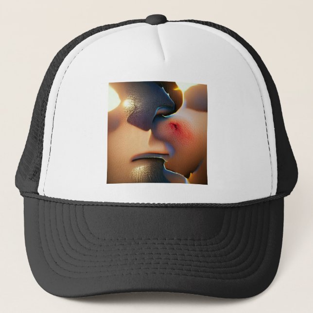 Stupid fight trucker hat (Front)