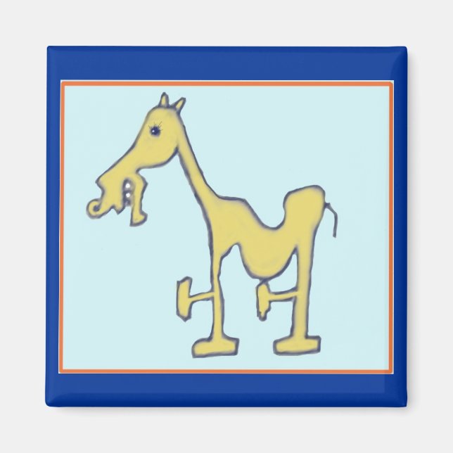 Stupid Stallion Magnet (Front)