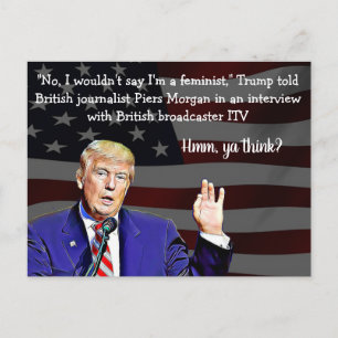 Stupid Things Donald Trump Said Postcards