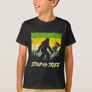 Stupid Tree Disc Golf Funny Frisbee Golf T-Shirt