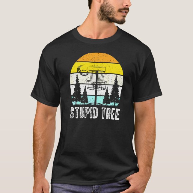 Stupid Tree Disc Golf T-Shirt (Front)