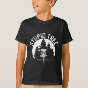 Stupid Tree - Distressed Disc Golf S T-Shirt