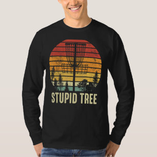 Stupid Tree Vintage Retro Funny Disc Golf Classic T-Shirt