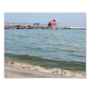 Sturgeon Bay Pier Head Lighthouse Print