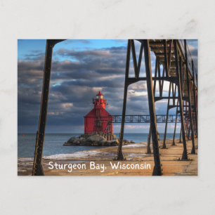 Sturgeon Bay Wisconsin door county postcard