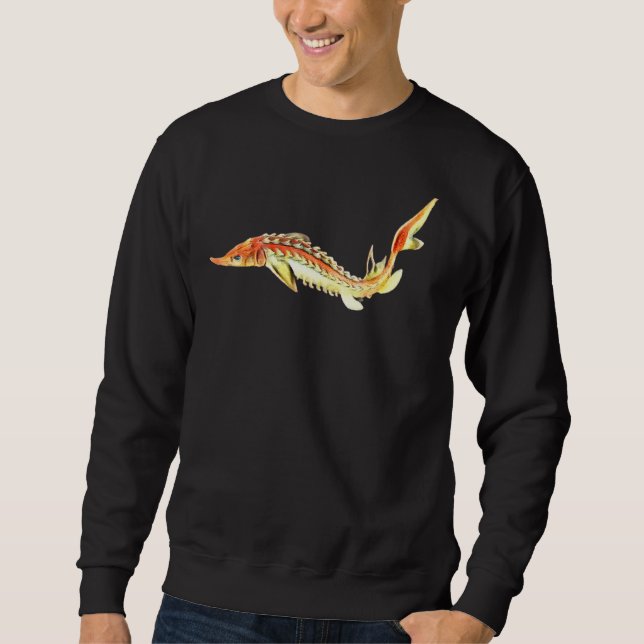 Sturgeon Fish Sweatshirt (Front)