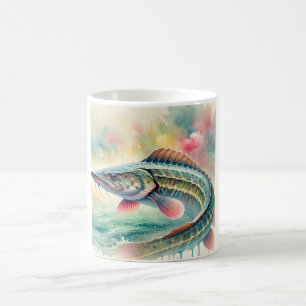 Sturgeon majesty 220824AREF101 - Watercolor Coffee Mug