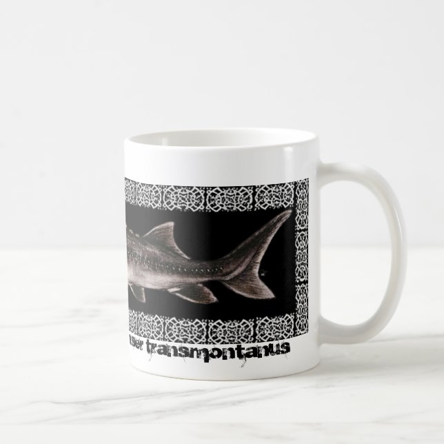 Sturgeon Mug - White Sturgeon (Right)