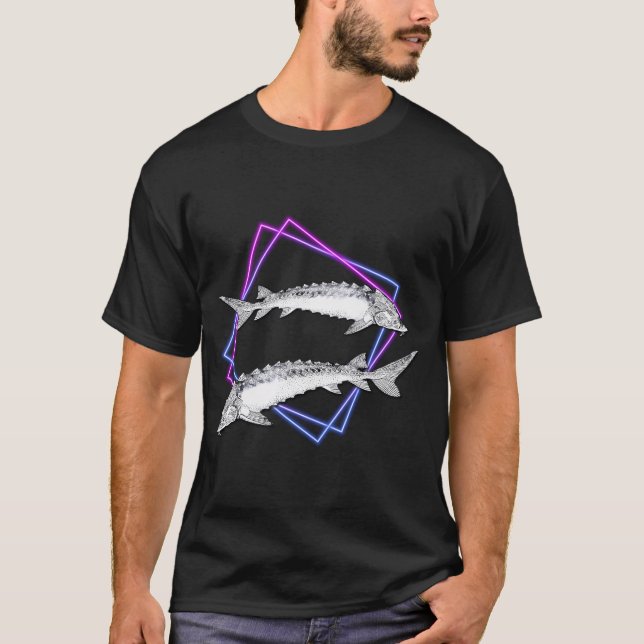 Sturgeon Neon T-Shirt (Front)