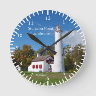 Sturgeon Point Lighthouse clock