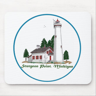 Sturgeon Point Michigan Mouse Mat
