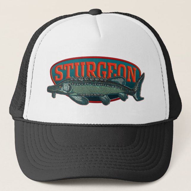 Sturgeon tractor hat (Front)