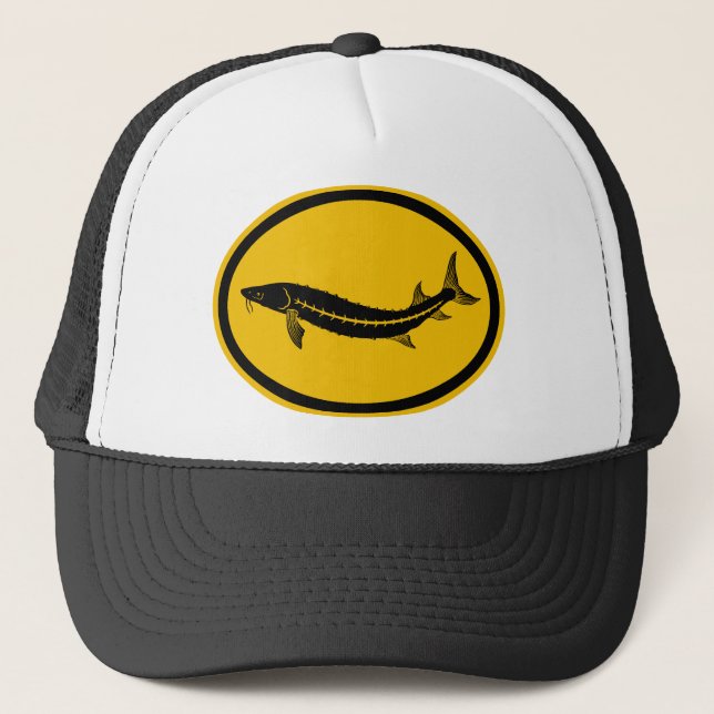 Sturgeon Trucker Hat (Front)