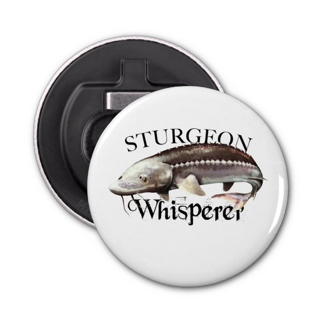 Sturgeon Whisperer Bottle Opener (Front)