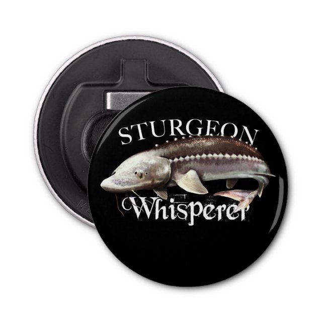 Sturgeon Whisperer Bottle Opener (Front)