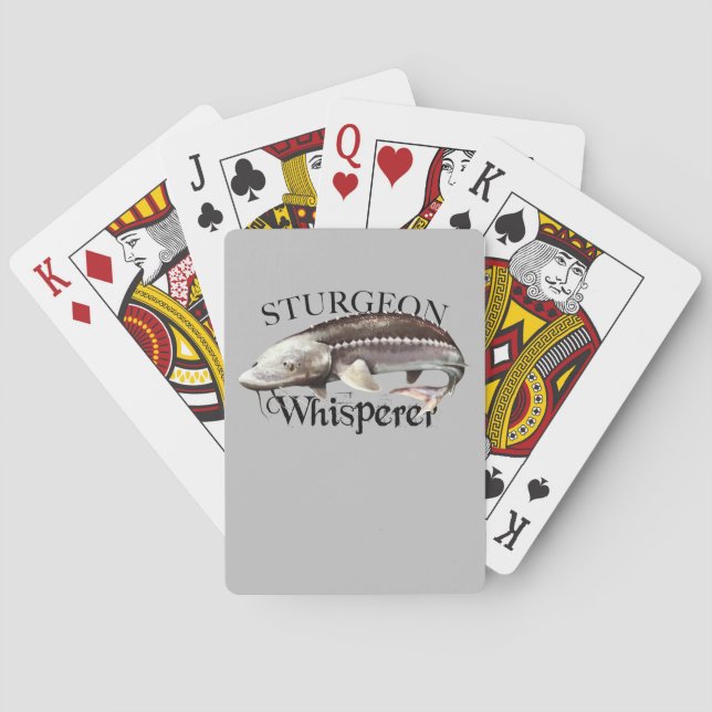 Sturgeon Whisperer Playing Cards (Back)