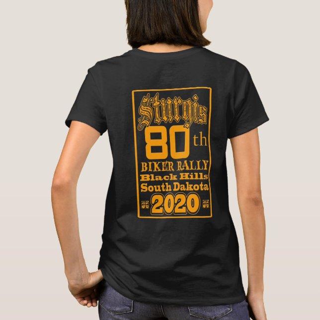 STURGIS 80th BIKER RALLY 2020 SHIRTS (Back)