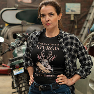 Sturgis Funny Motorcyclist Biker Lifestyle Humour T-Shirt