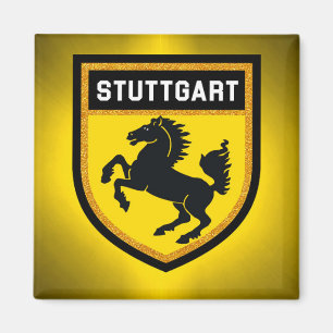Stuttgart Flag Magnet