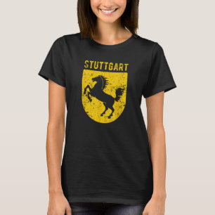 Stuttgart Germany Deutschland Distressed Design T-Shirt