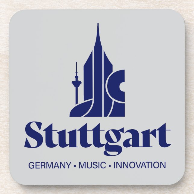 Stuttgart Germany Europe Coaster (Front)