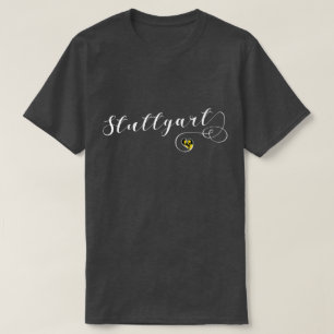 Stuttgart Heart, Baden-Württemberg, Germany T-Shirt