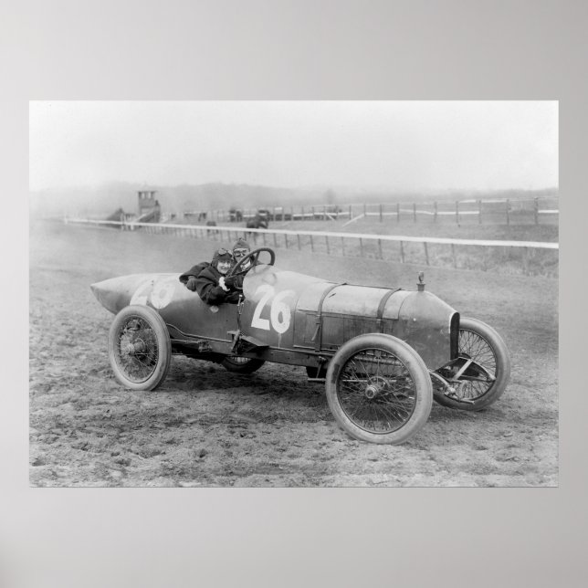 Stutz Weightman Race Car, 1916 Poster (Front)
