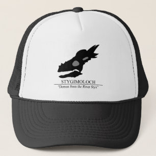 Stygimoloch Skull Trucker Hat