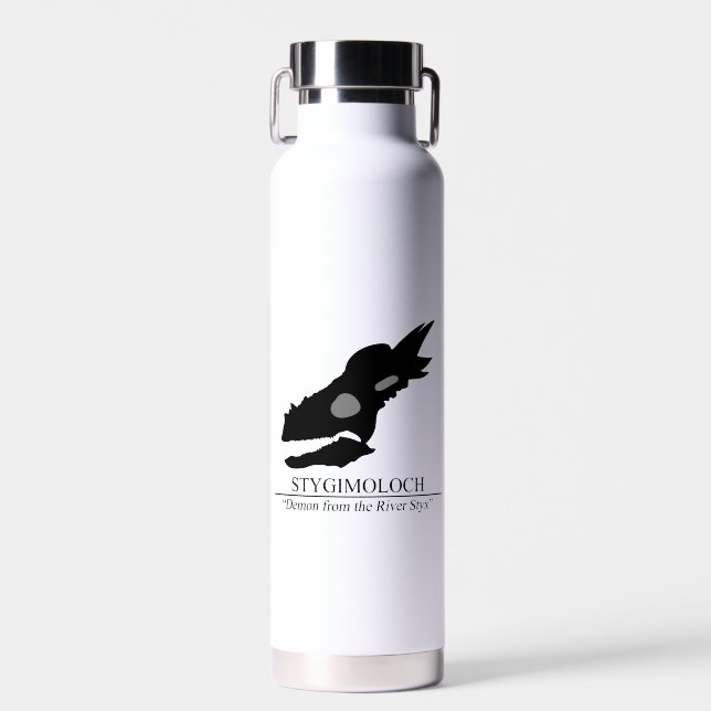 Stygimoloch Skull Water Bottle (Front)